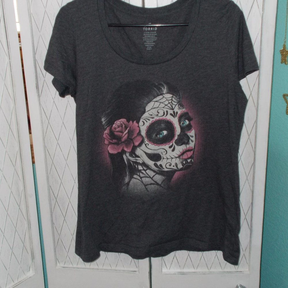 Torrid Lady Skull Top